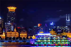 Shanghai night view actual shooting picture high-definition picture